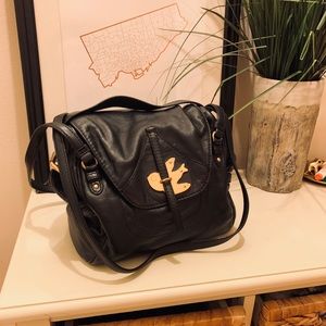 Marc Jacobs Petal to the Metal leather bird purse